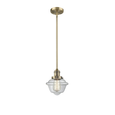 Luminaire suspendu simple 1 lumière Baptiste