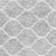 Tapis unique argent / ivoire 8 pi x 10 pi