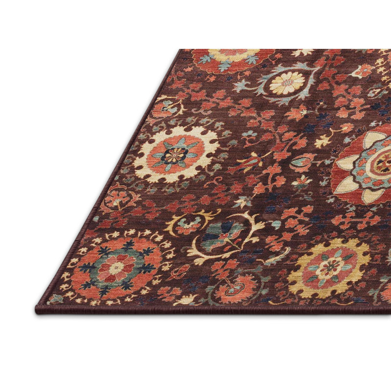 Abstract Indoor Rug, Rectangle 5' x 7'