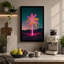 Neon Mirage Retro - Wrapped Canvas-2092873645-2092873655