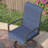 Outdoor Patio Dining Set with 6-person Round Dining Table and  Padded Swivel Chairs-1757418982