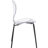 5-Piece Dining Set With 35" Round MDF Dining Table And 4 Plastic Side Chairs With Black Legs-1545801085