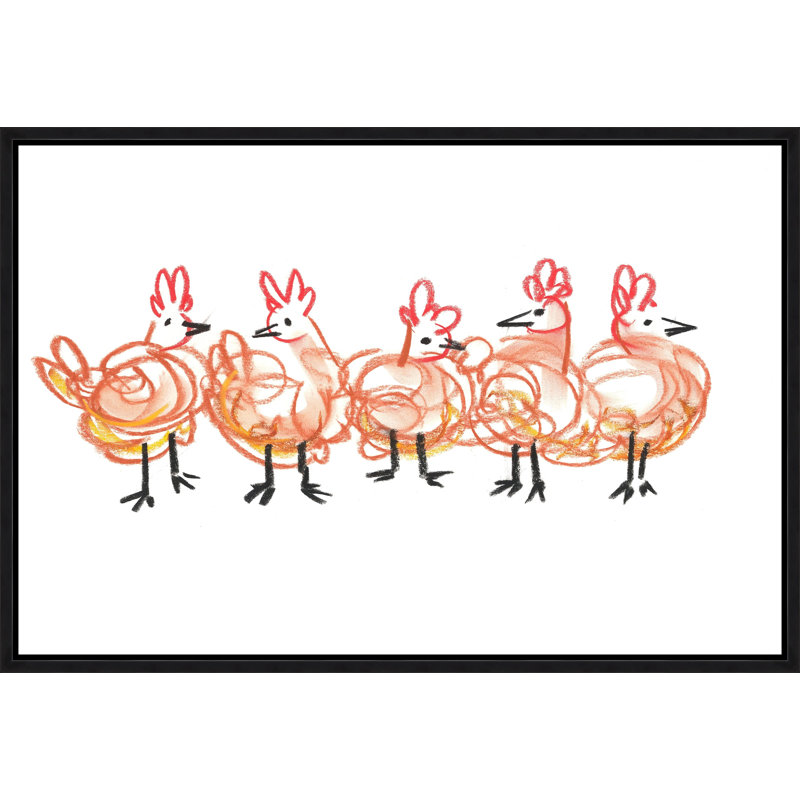 Kiddie Critters II Painting by David Erickson, 31.75" H x 46.75" W