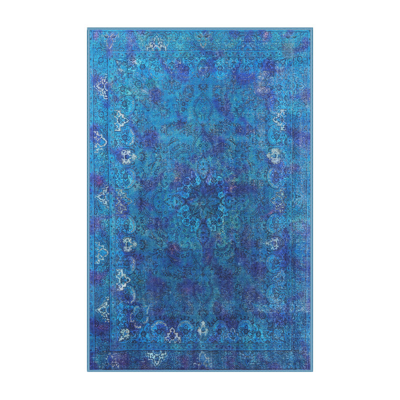 Tapis oriental bleu, Rectangle 8 pi x 12 pi
