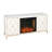 Marradi Criss Cross Electric Fireplace TV Stand with Storage