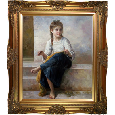 " The Dressmaker, 1898 " by William-Adolphe Bouguereau Painting Print