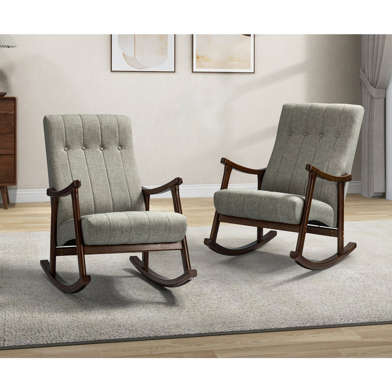 Chaise berçante Sahale, Étain