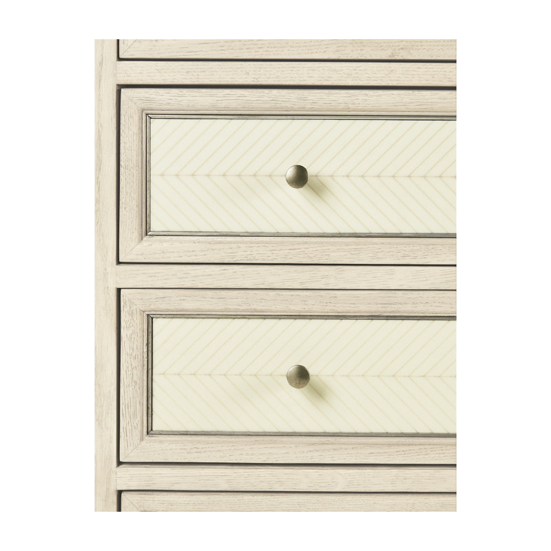Water 4 - Drawer Solid Wood Dresser