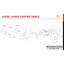 Table basse Calnan en noir et chrome