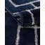Tapis bleu marine / argent Glam-56547579