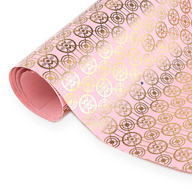 Gift Wrap Sheets | Geometric Print Gift Wrap Roll | Set of 5