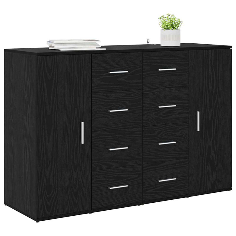 59cm Sideboard, Black Oak