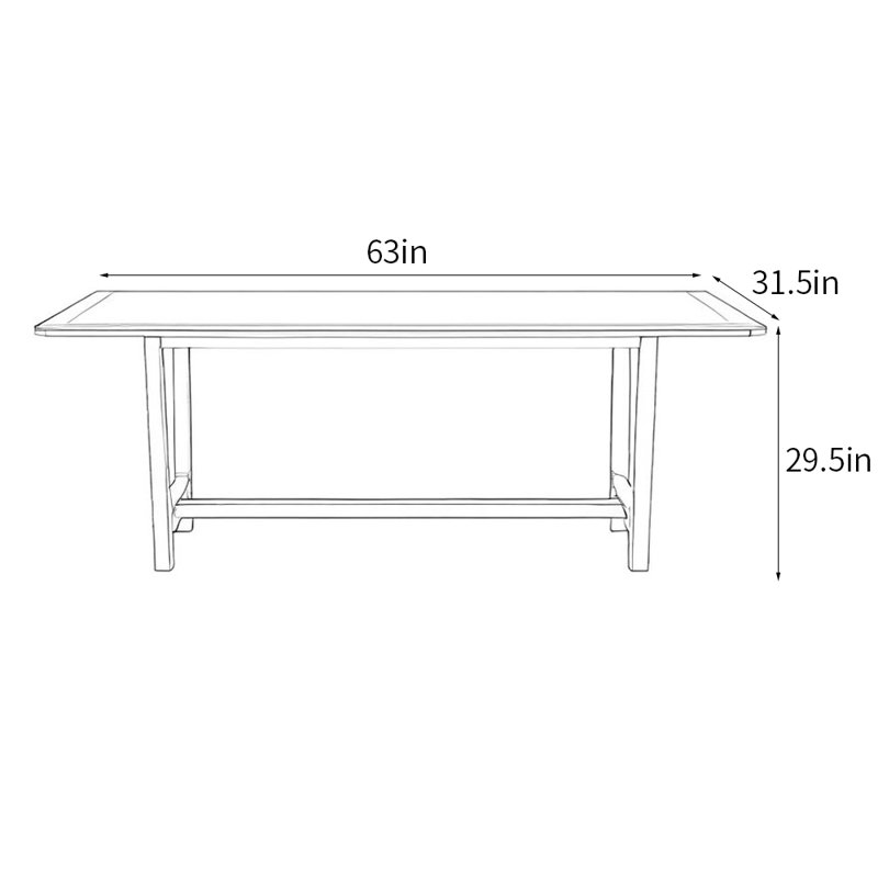 Giunta, 29.5”H x 63”L x 31.5”W