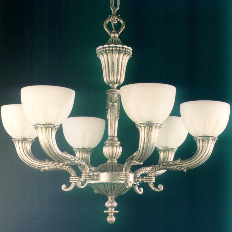 Cowie 6 - Light Shaded Chandelier