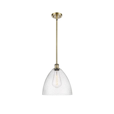 Luminaire suspendu en forme de globe à 1 lumière Angeliz