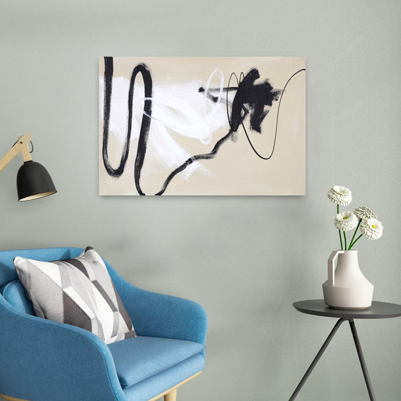 Less But Better Minimalist, art abstrait, H 16 po x l 24 po