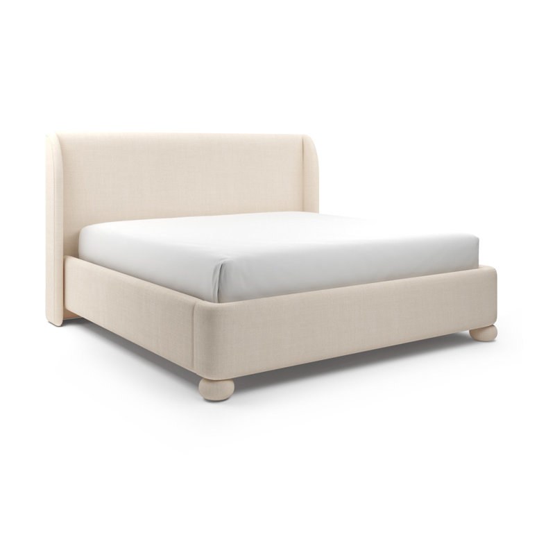Lit Serena, Beige, Très grand lit
