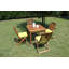 Extli Square Wood Outdoor Dining Table , 80cm cm W 80cm cm D