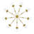 Traiton 9 - Light Dimmable Globe Chandelier