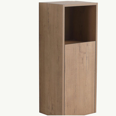 Armoire latérale de salle de bain 12 po, montage flottant