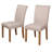 Whitmore 18.75 " H Linen Blend Upholstered Side Chair