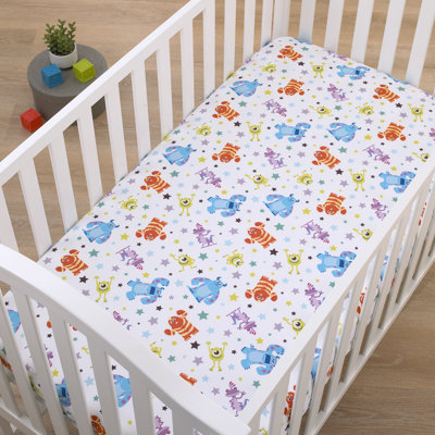 Drap-housse pour lit de bébé standard Nojo Disney Baby Basics