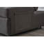 Salon avec lit inclinable en tissu de lin gris-2122643813