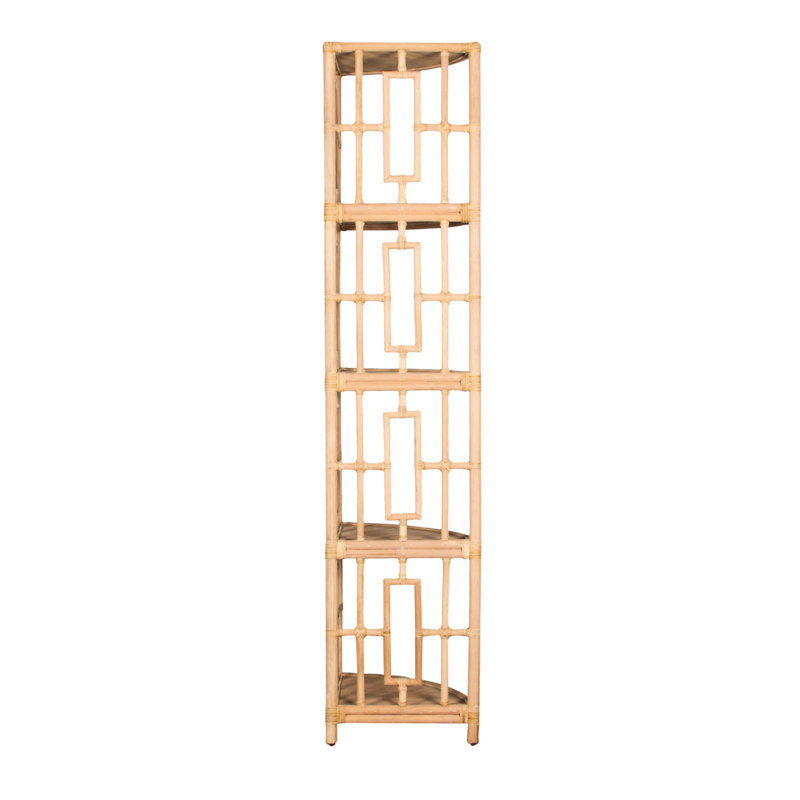 Manley Corner Bookcase, Natural