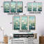 «Refreshing Flower Lagoon», ensemble d'art sur toile-837476583-837476376