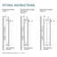 Clifton Horizontal Standard Radiator-93489551