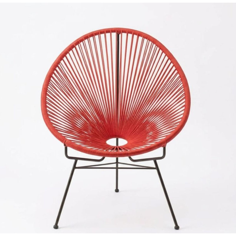 Chaise d'appoint Marilyse, Rouge