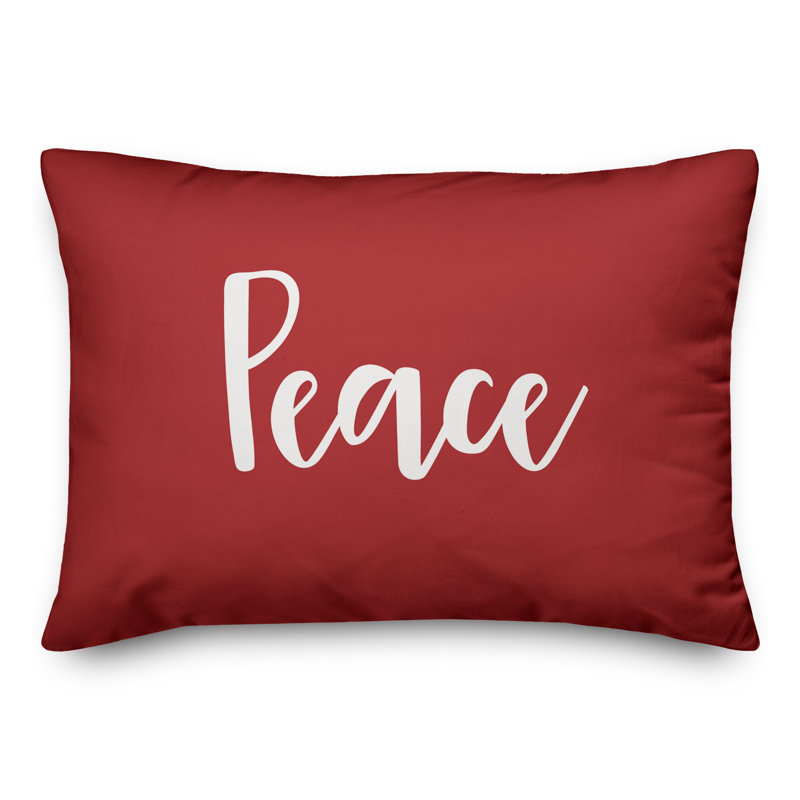 Throw Pillow, Red