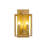 2 Light Black Lantern Wall Sconce With A Clear Glass Shade-469660541-469660540