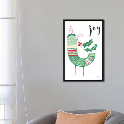 « christmas tweets ii » par melissa averinos, impression sur toile