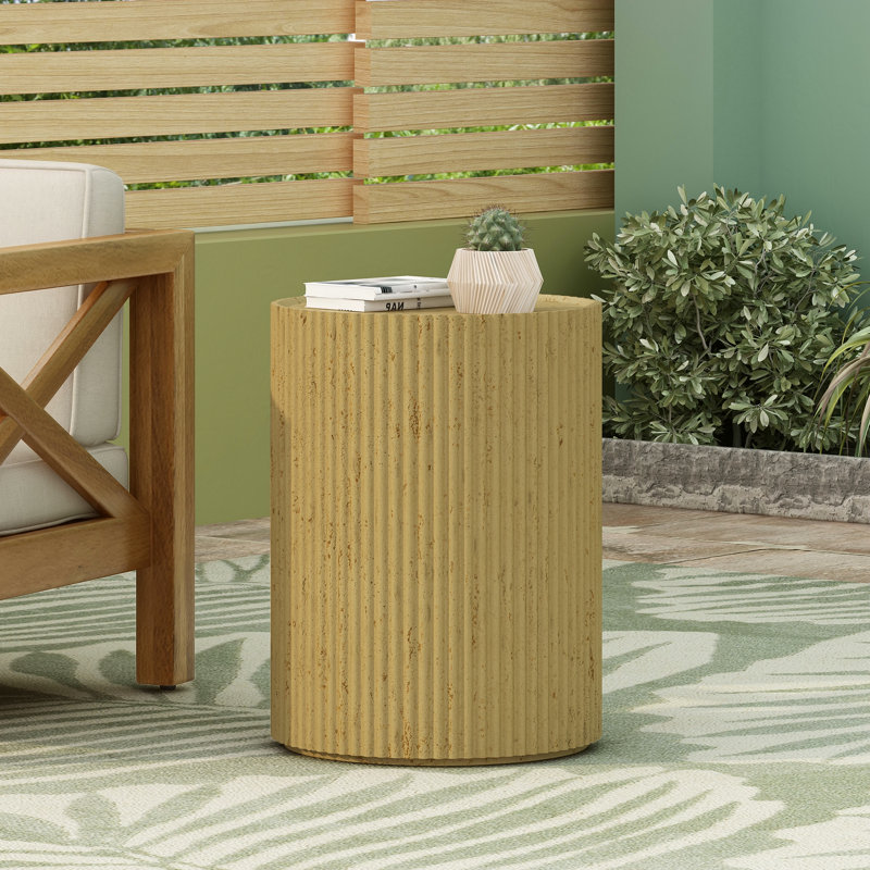 Table d'appoint cylindrique