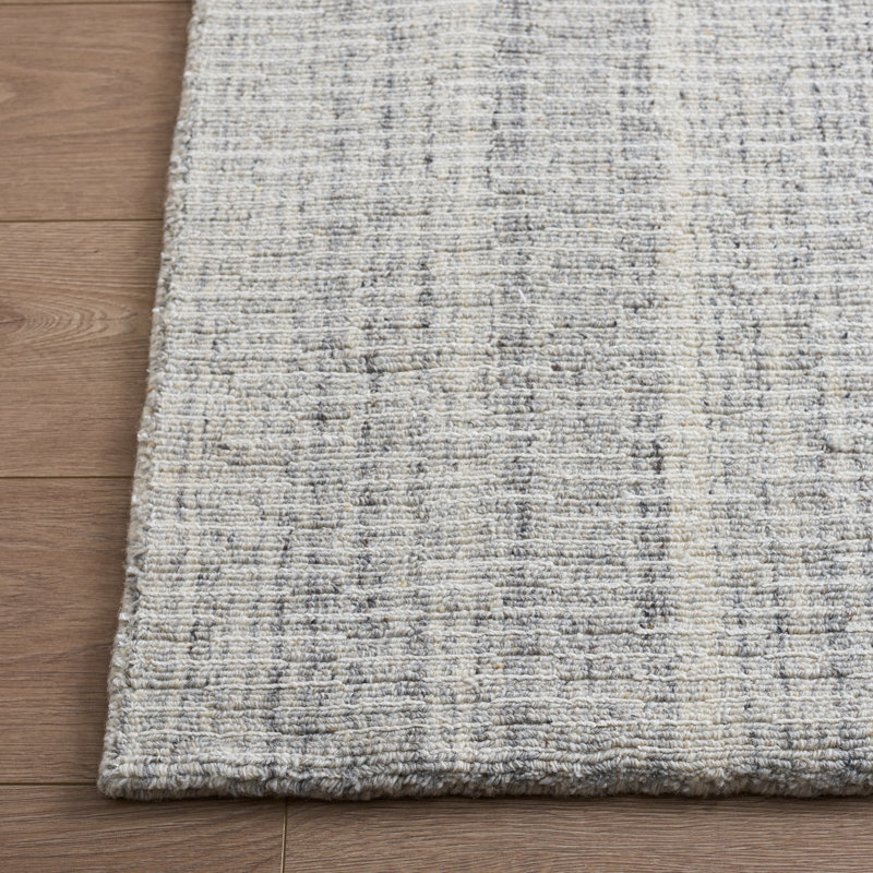 Mirage touffeté à la main recyclé P.E.T; Rayonne / viscose Tapis d'intérieur en coton à chevrons, Rectangle 9' x 12'