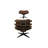 Demartini Upholstered Swivel Accent Chair with Ottoman-26862575