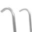 Penrith 2-step Trampoline Ladder Silver Steel 72cm (suitable for 65cm high)