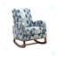 Chaise berçante rembourrée Abigial