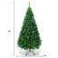 Green PVC Pine Christmas Tree with Metal Stand-639806804