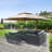 118'' x 157'' Rectangular Cantilever Umbrella-100695888