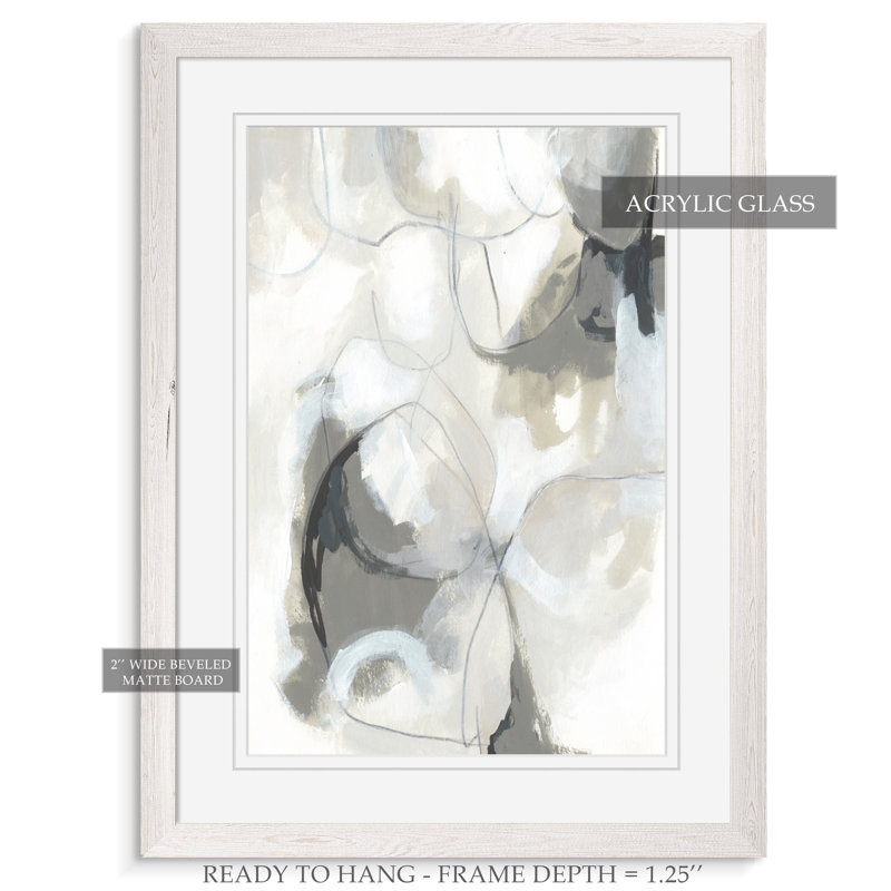 « cloudbank sonata ii » par paul cezanne-cadre photo, reproduction d’art, H 30 po x l 22 po x P 1 po, Blanc mat