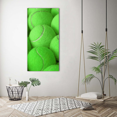 Tennis Balls - Wrapped Canvas Print