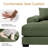 137.7" Corduroy Sectional Corner Sofa 7 Piece Oversized Modular Deep Seat Cloud Couch With Upholstered Movable Ottoman-502846322-502467050