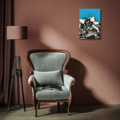 «Recycle» par MuseumPrints - Art mural sur toile tendue avec châssis