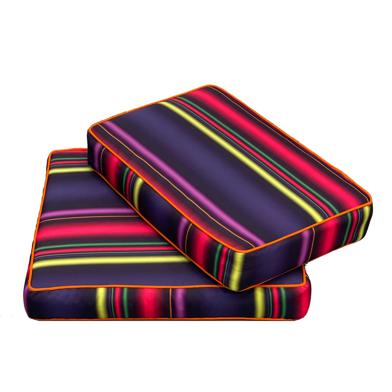 Outdoor 4'' Lounge Chair Seat / Back Cushion
