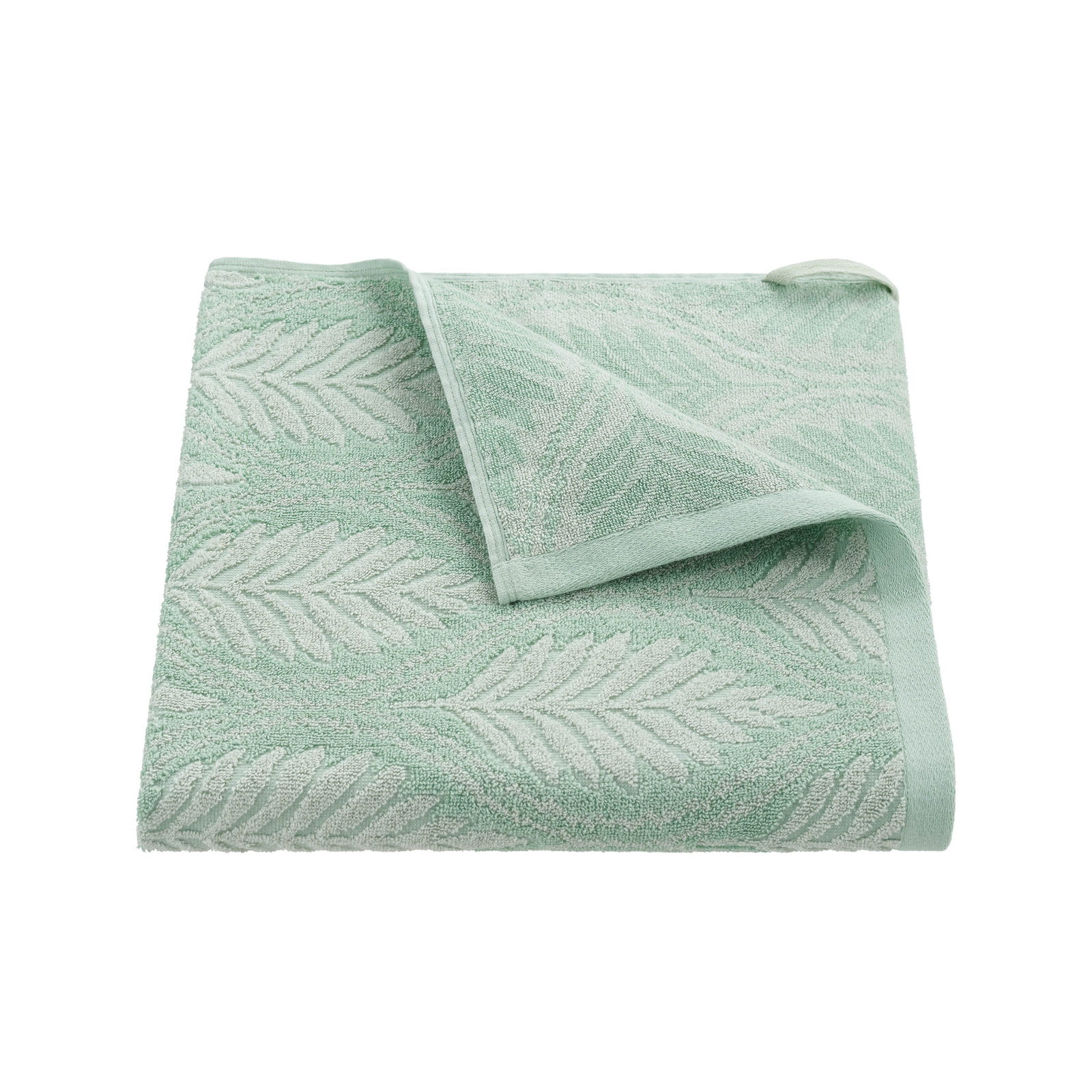 Branden Bath Towel, Fern Ogee Sage