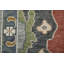 Tapis rectangulaire en laine bleu / beige / gris Karina-93527618