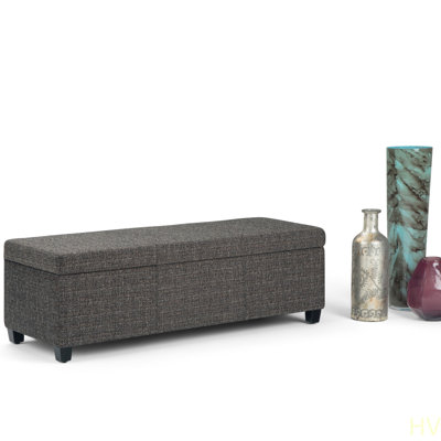 Avalon - Storage Ottoman Bench   For Bedroom, Living Room And Entryway