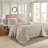 3 Piece Reversible Bedspread Set Khaki Full/Queen-119744150-119744145